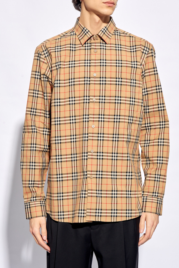 BURBERRY バーバリー シャツ メンズ チェックシャツ チェック